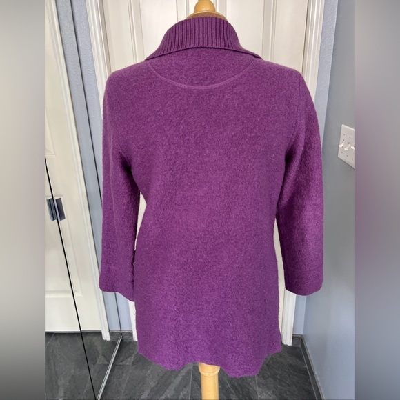 Appleseed’s Boiled Wool Sweater Jacket - Picture 4 of 9